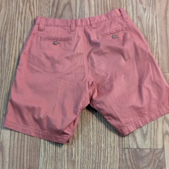 Mountain Khakis rust red flat front shorts, size 30x10 - Picture 2 of 3